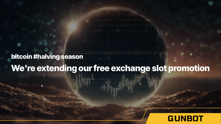 Gunbot Halving Season Promo