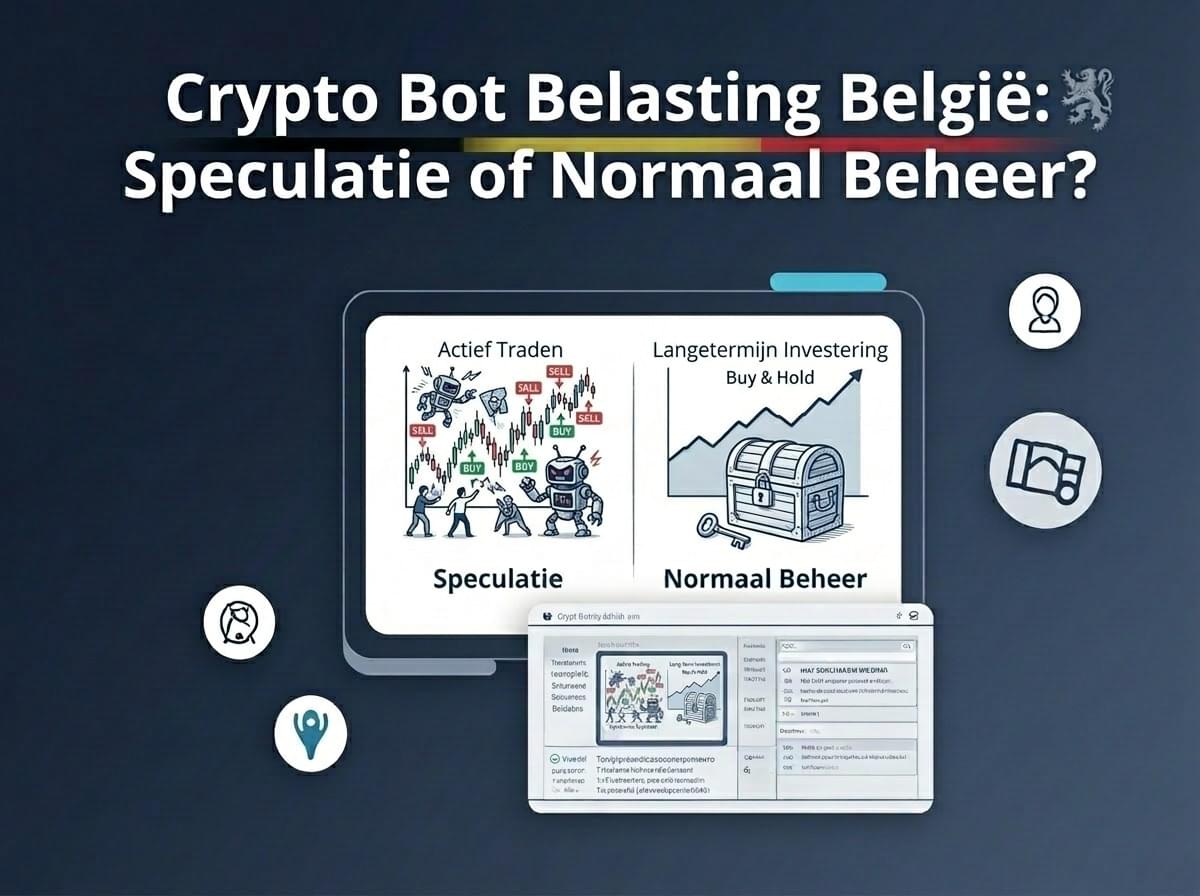 Crypto bot belasting België