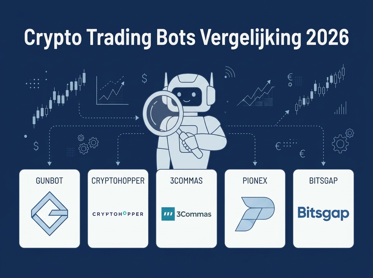 Afbeelding bij Beste Crypto Trading Bots 2026 - Top 5 Vergeleken