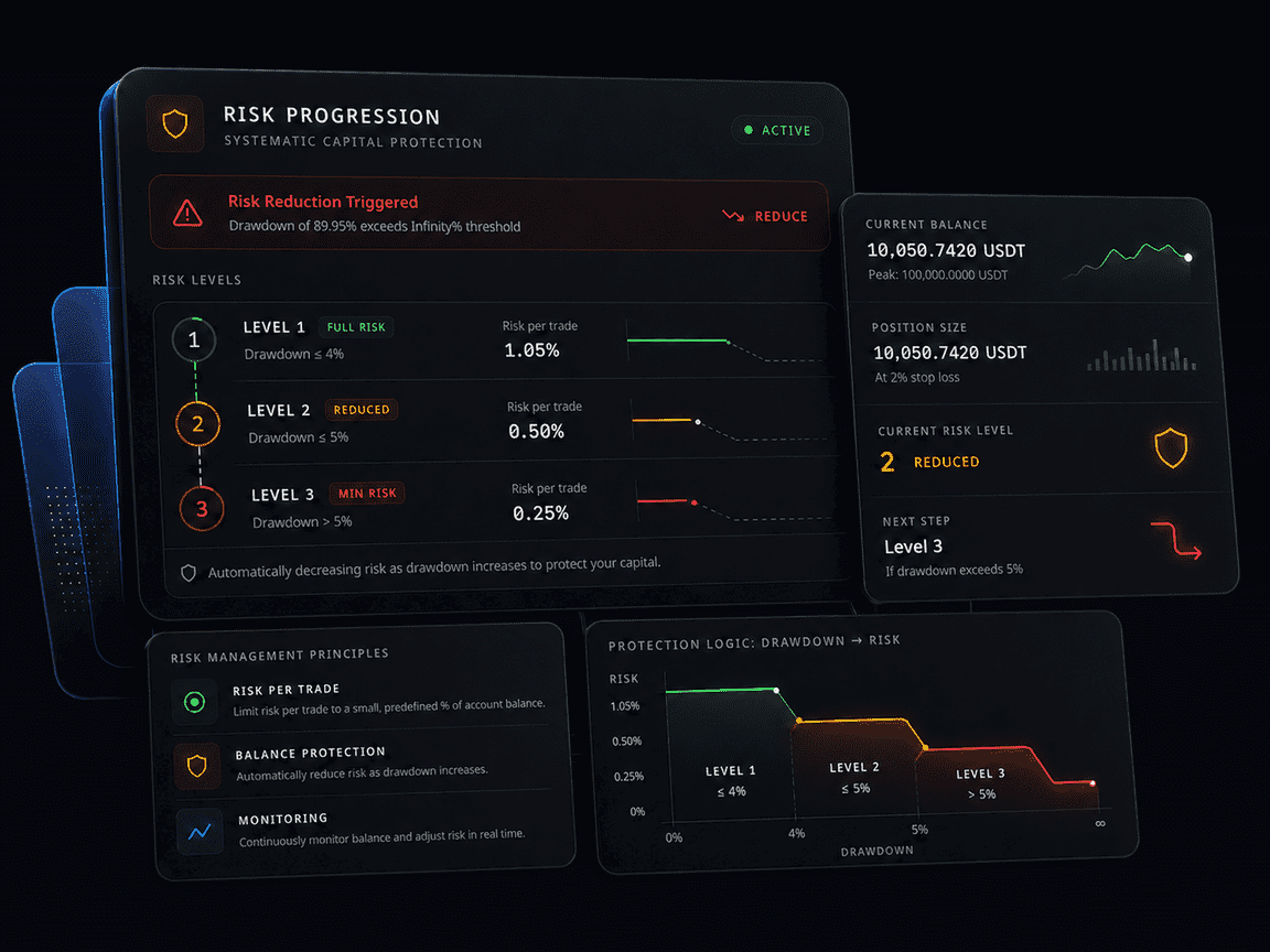 Gunbot Unlimited risk management layer for pair-level balance, drawdown, and trading limit control
