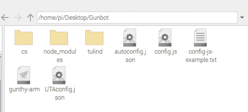 Unzipping Gunbot Files