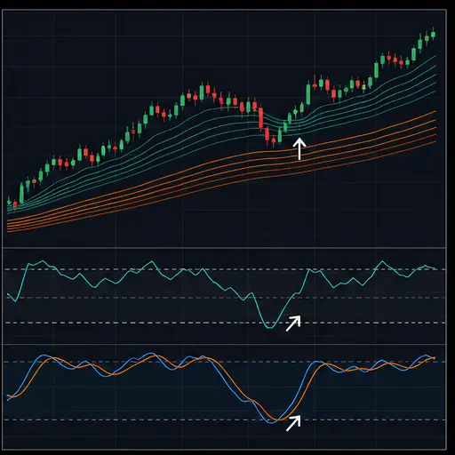 CCI Stochastic GMMA strategy behavior CCI Stochastic GMMA strategy behavior