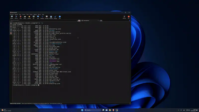 Starting Gunbot in safe mode on Linux terminal Starting Gunbot in safe mode on Linux terminal