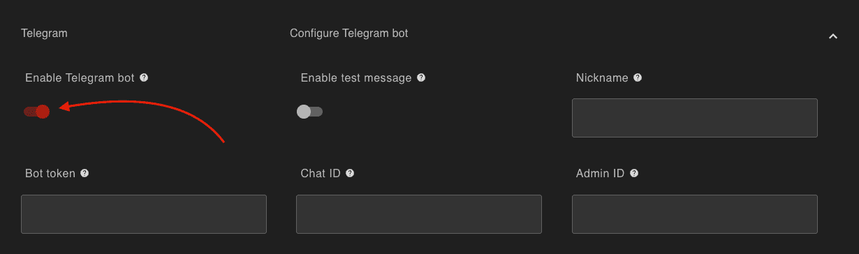 Telegram Bot Enable Image 1